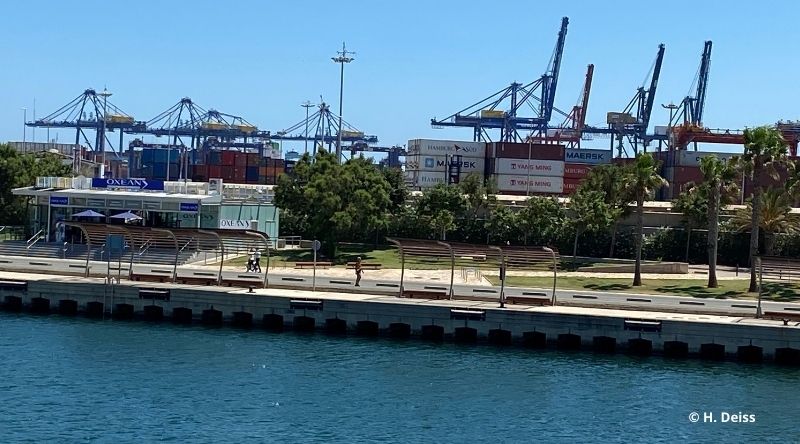Le port de Valence affiche une baisse de son trafic conteneurs.