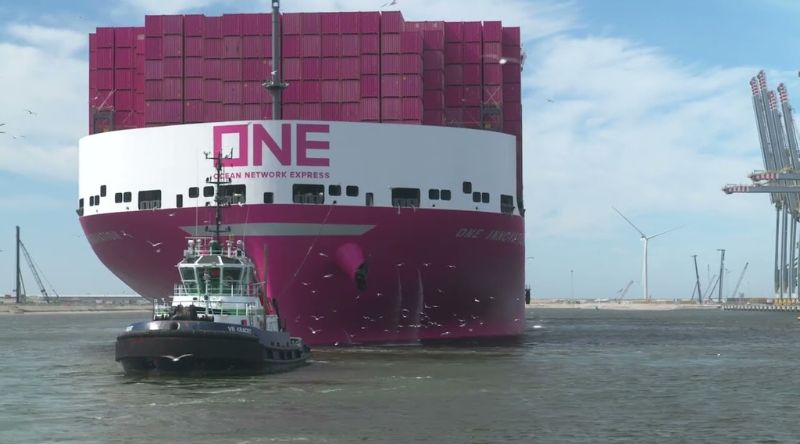 ONE voit son chiffre d'affaires et son Ebitda se contracter mais une hausse du nombre de conteneurs transportés.