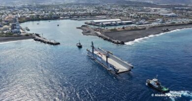 Le BoatOn Book est installé sur le dock flottant du GPM La Réunion pour la gestion documentaire.