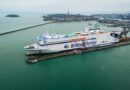 Le Saint Malo assure la traversé de Portsmouth à Saint Malo en proposant une motorisation hybride.