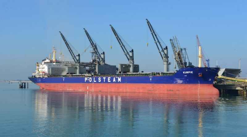 La logistique intervient comme une commodité pour les céréales.