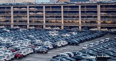 Les flux automobiles se répercutent dans les trafics portuaires.