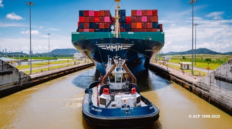 Les réductions de transit du canal de Panama pèsent sur les taux de fret conteneurisés.