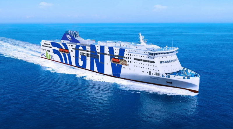 Le GNV Jupiter sera le premier du programme de renouvellement de la flotte.