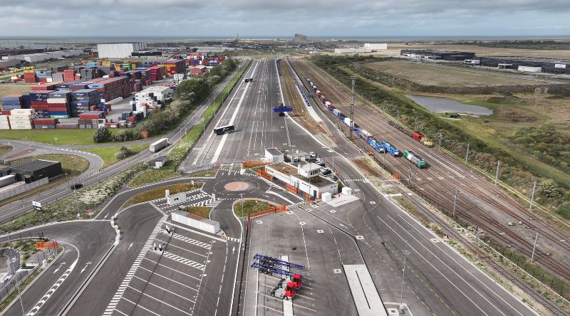 Inauguration du terminal de Modal Group dans le GPM de Dunkerque